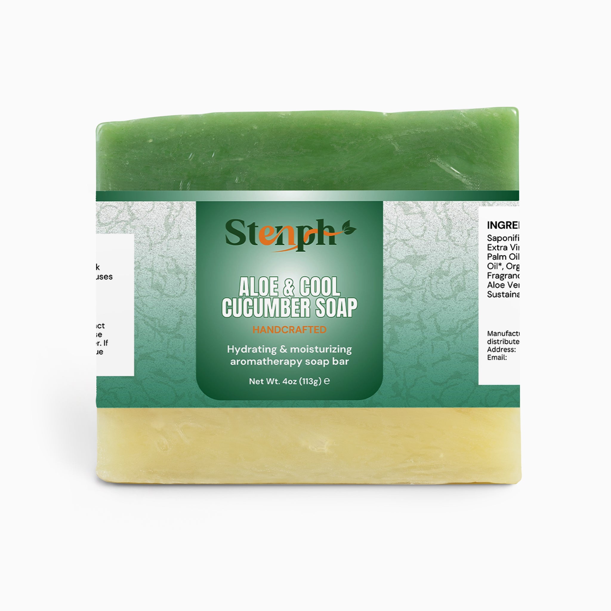 Stenph Aloe & Cool Cucumber Soap